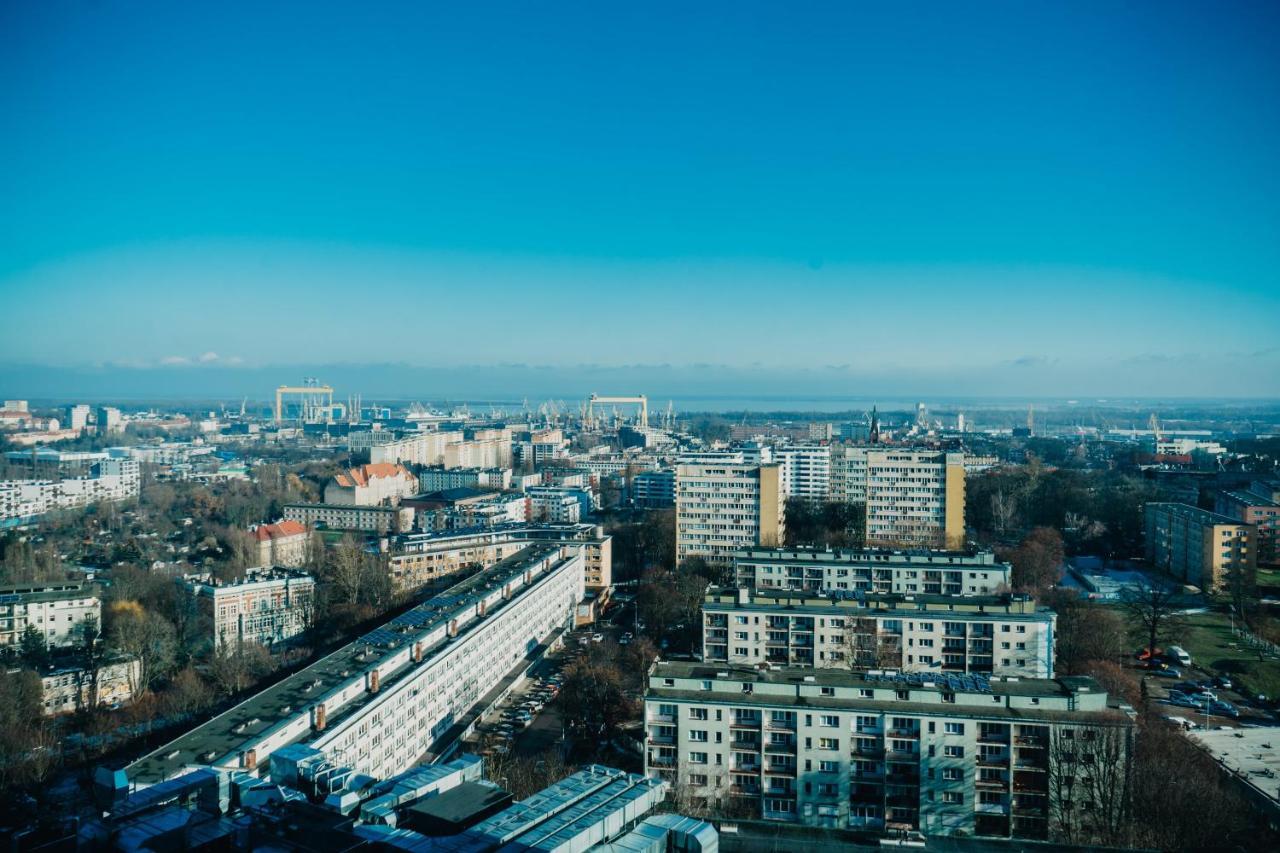 Jbhotels Apartament Premium Hanza Tower Estetino Exterior foto