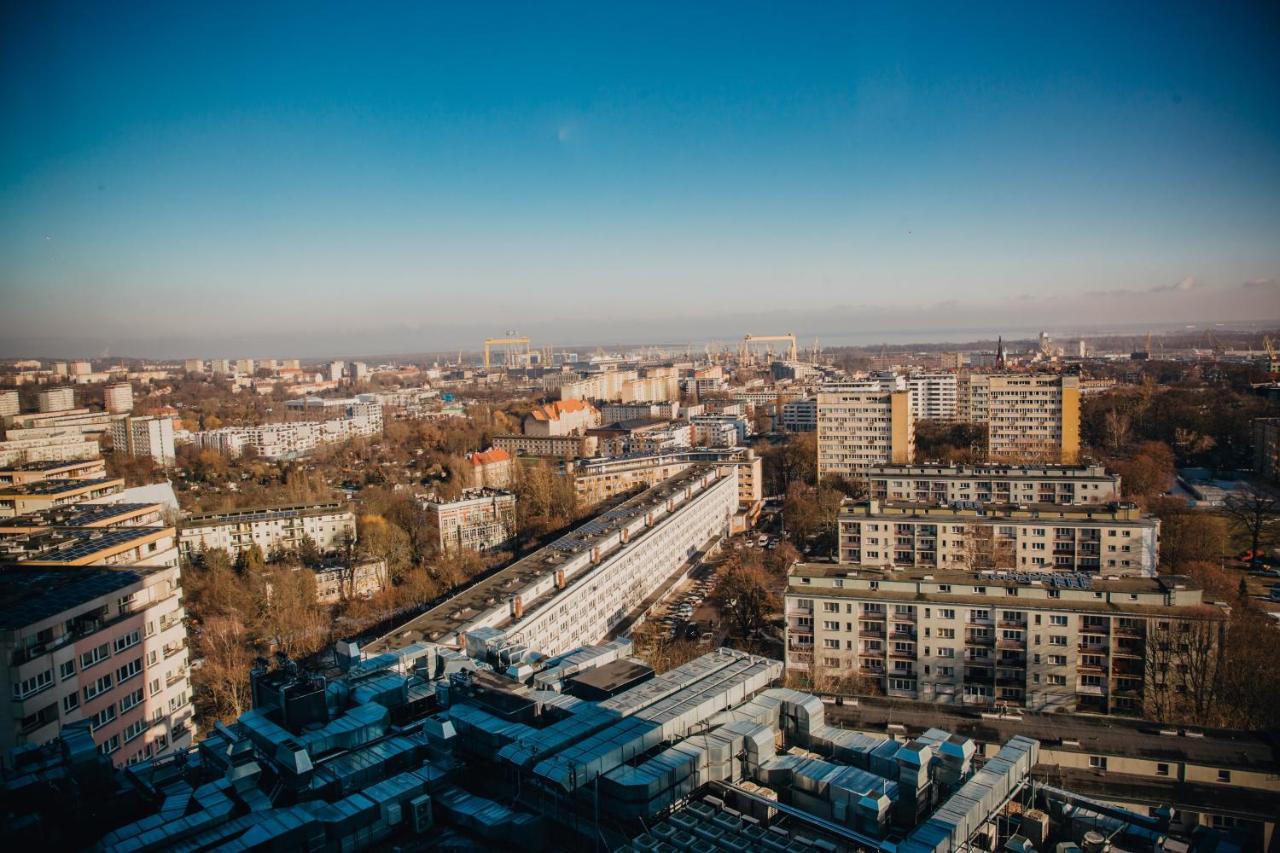 Jbhotels Apartament Premium Hanza Tower Estetino Exterior foto